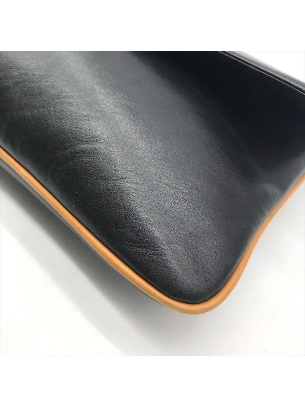 Celine Carriage Vintage Leather Clutch Black - Picture 4 of 10